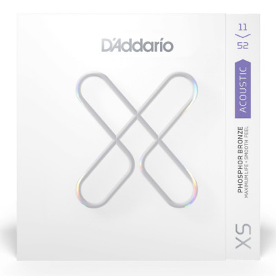 D'ADDARIO XSAPB1152 XS PHOSPHOR BRONZE CUSTOM LIGHT (11-52) струни для акустичної гітари
